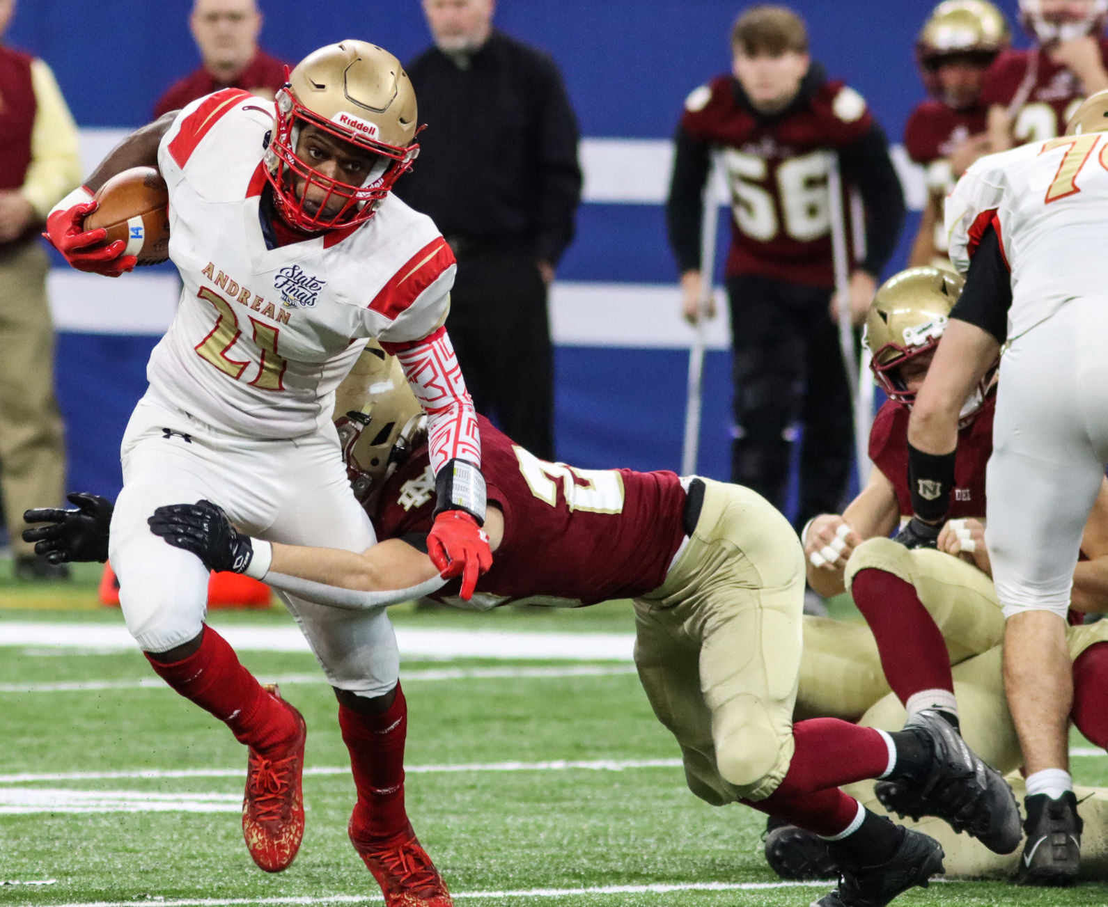 2A football state championship: Andrean vs. Evansville Mater Dei
